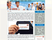 Tablet Screenshot of cbrecruitment.org
